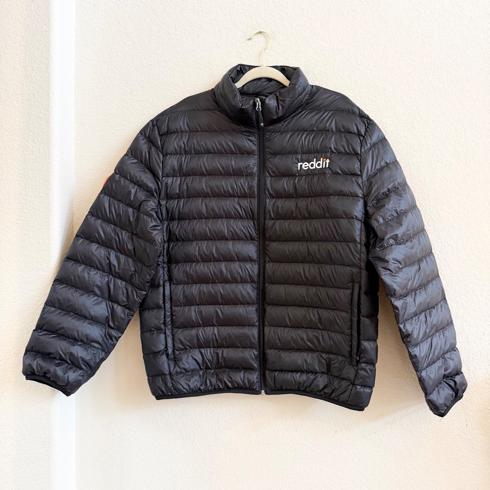 Weatherproof 32 Degrees‎ Reddit Mens Black Down Puffer Jacket Large 15600